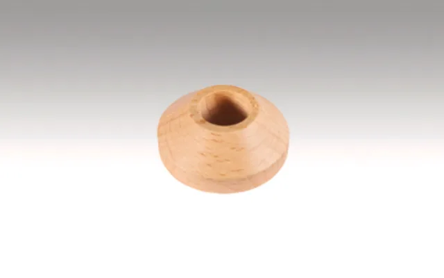 Rosettes pour radiateurs en bois véritable, massif, 18 mm Hêtre