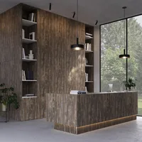 Mélaminé Unilin 18mm Barnwood bark brown W06 - Biemar Bois-2