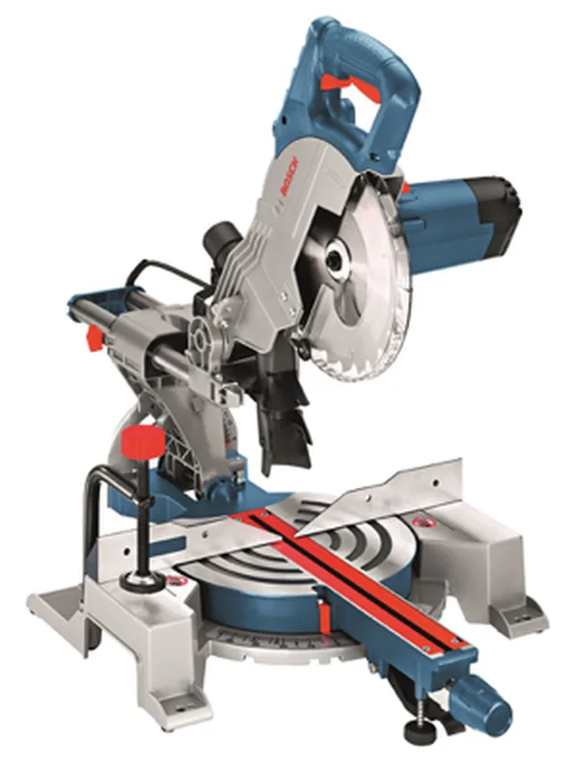 *BOSCH Machine stationnaire GCM 80 SJ ( Optiline bois 216 x 30 mm, et système de serrage)