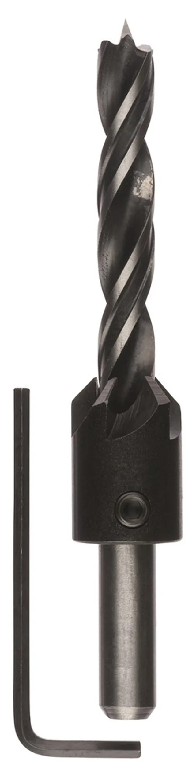 Mèche hélicoïdales à bois avec fraise à lamer 10 x 75 x 120 mm