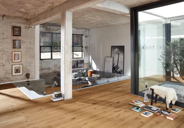 Parquet Longlife PD 400 Chêne Authentique Aspect Fumé Huilé - Biemar Bois-1