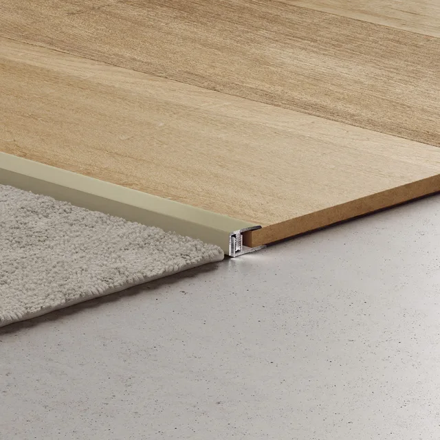 Quick-Step Profilé de bordure Champagne 2000x21x10 mm-1
