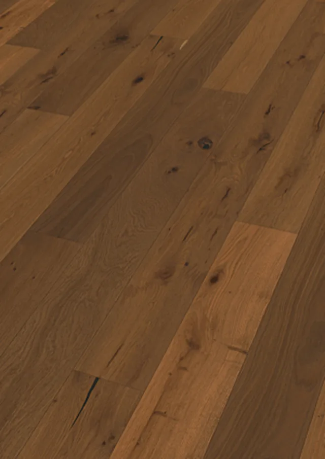 Sol Parquet longlife PD 400 | huilé nature Chêne authentique étuvé 9026 | brossé 2200*180*13mm