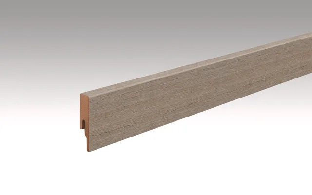 Plinthe Chêne Vieux Bois Gris Argile 2380x60x16mm - Biemar Bois