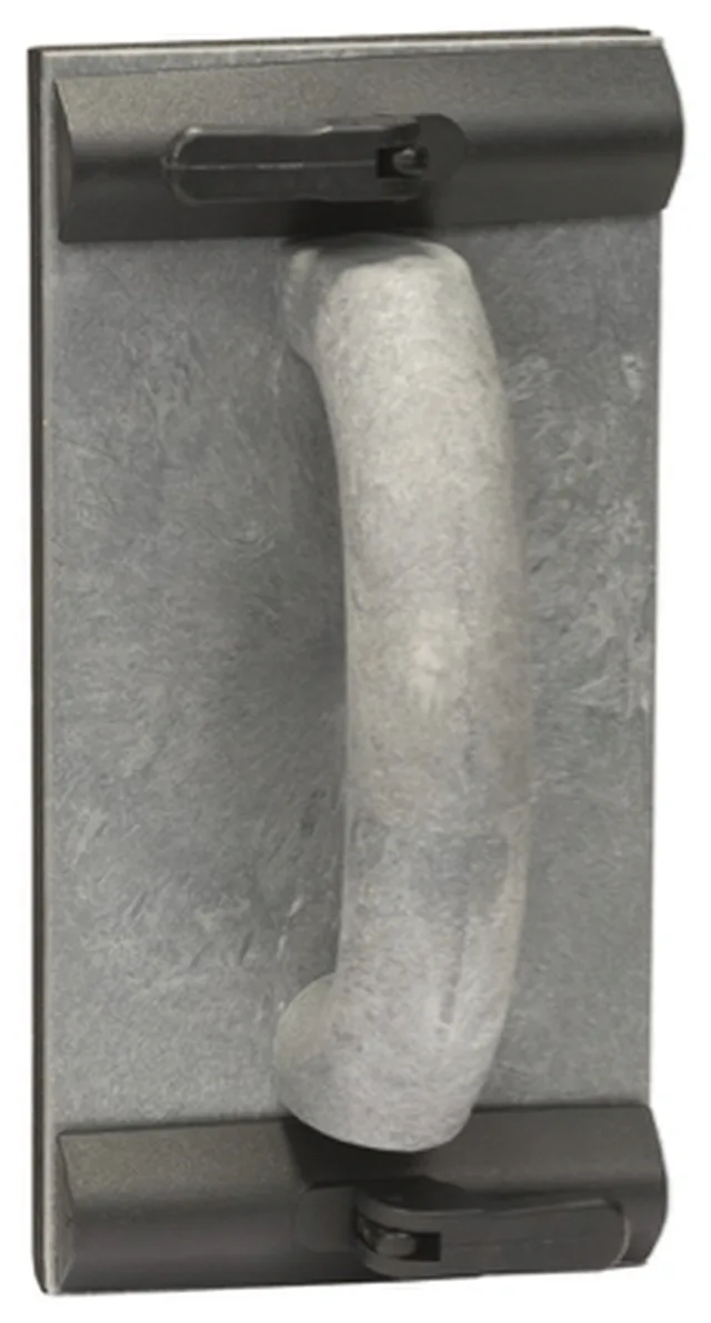 Ponceuse à main avec poignée et dispositif de bridage 93 x 185 mm