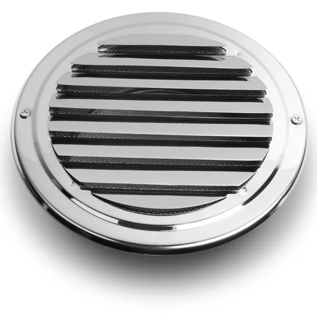 Grille D150 avec Moustiquaire Inox - Biemar Bois