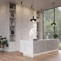 Mélaminé Unilin 18mm Carrara creamy-Design 2 - Biemar Bois-2