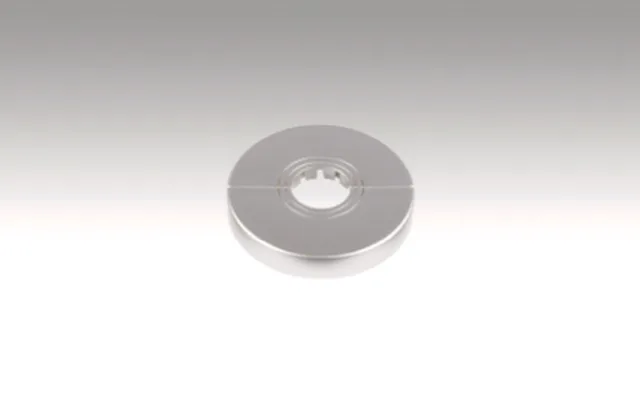 Universel Rosettes pour radiateurs en matière plastique (1 Stk = 1 VPE à 2 Stk) Chrome 2035