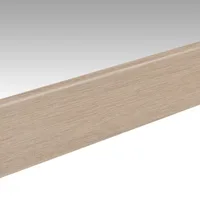 Plinthe Chêne Blanc Crème 2380mm - Biemar Bois