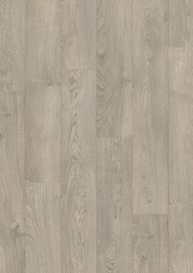 Quick-Step Classic Waterproof CLM - 1405 Gealterte hellgraue Eiche: Laminatboden 1200x190x8 mm