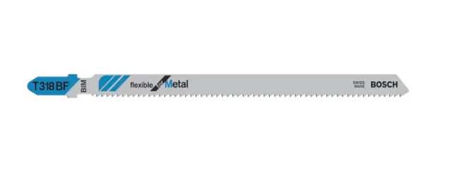 Lame de scie sauteuse T318 BF Flexible for Metal (Emb de 5 pces)