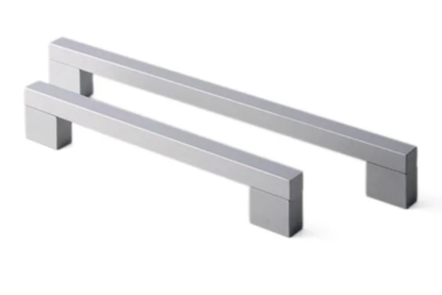 Poignée Aluminium Carré 224mm - Biemar Bois