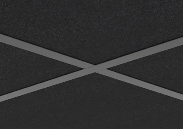 AMF Thermatex Alpha Colour Board 1200 x 600 x 19, schwarz