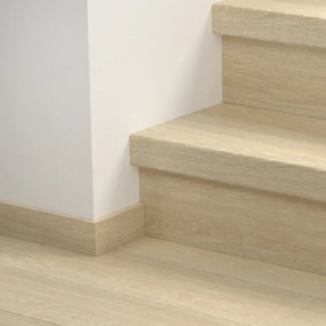 Quick-Step QSSTRBEL - 03574 : Couvre-marches en stratifié - Eligna Chêne Patrimoine beige 1345x88x59 mm