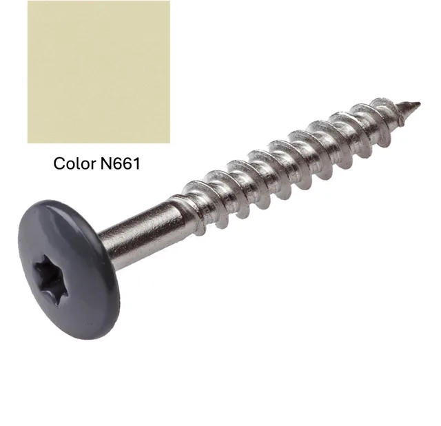 Vis Natura N661 Jaune 5,5x40 - Biemar Bois