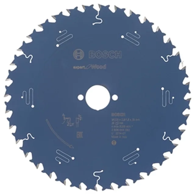 Lame de scie circulaire EXPERT Wood, 230 x 2.5/1.8 x 30 mm, T36