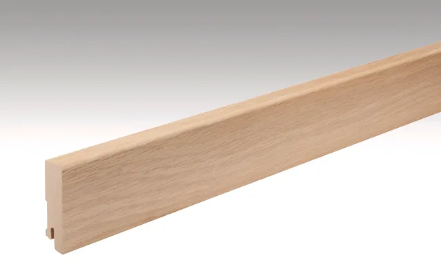 Plinthe 15 MK Placage bois Chêne R01 | Brut - Biemar Bois
