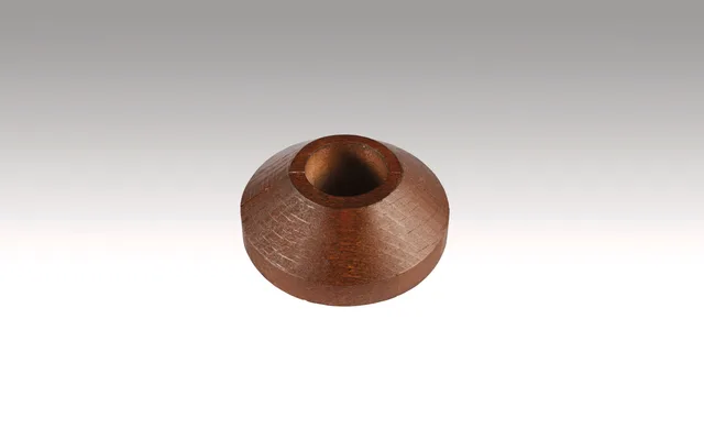 Rosettes en bois massif 18 mm Noyer d'Amérique Biemar Bois