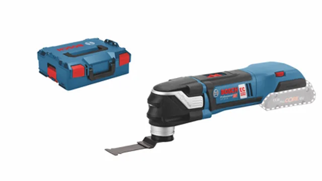BOSCH Outil multifonction sans fil GOP 18 V-28 (C&G Chargeur et batterie Li-Ion non livrée)