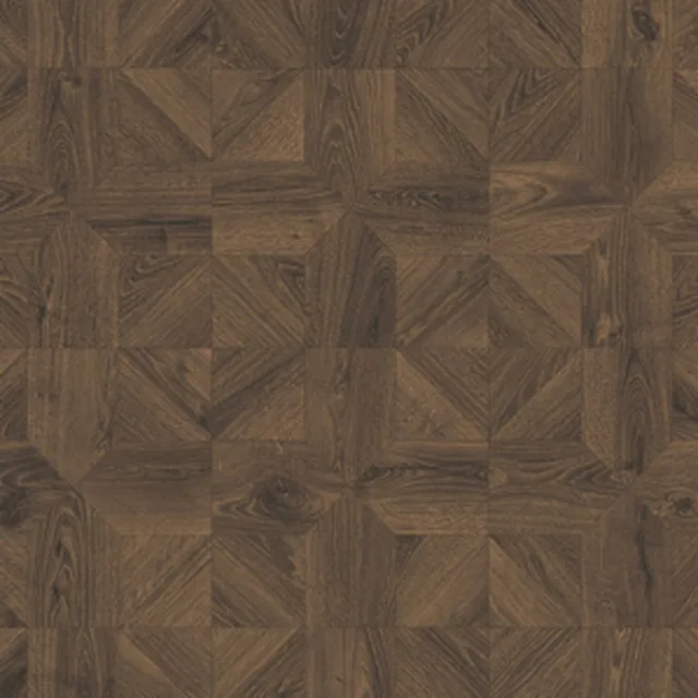 Quick-Step Impressive Patterns Hydro Seal IPA - 4145 Königseiche Dunkelbraun: Laminatboden 1200x396x8 mm