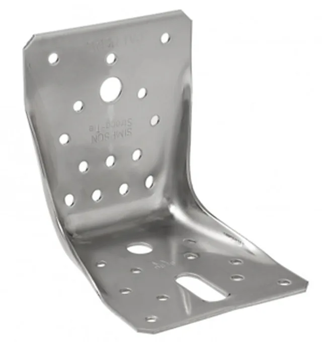 Equerre renforcée inox 100/100/90/2 /pce