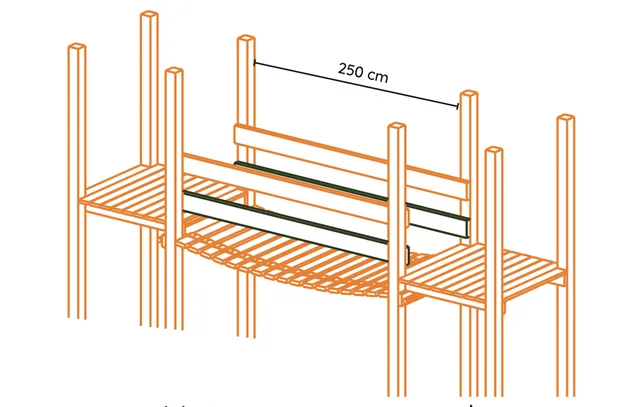 Mains Courantes Sup. Pont de Singe - Biemar Bois