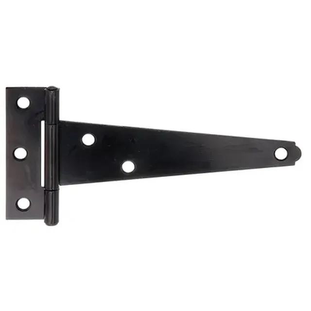 Penture 'T' lourde 40x4,00x500 mm zingué noir