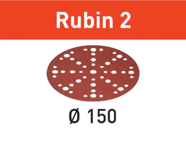 Abrasifs disques Rubin 2 STF D150/48 P100 RU2 (Emb de 10 pces)