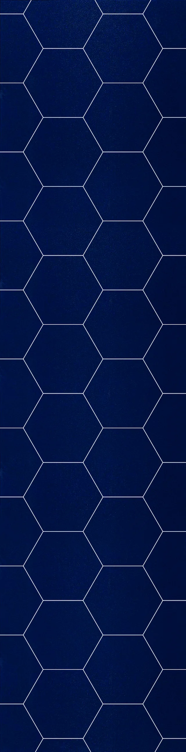 PANEL-X ELITE TILE Bleu Étoile Satin Hexagone 2400x620