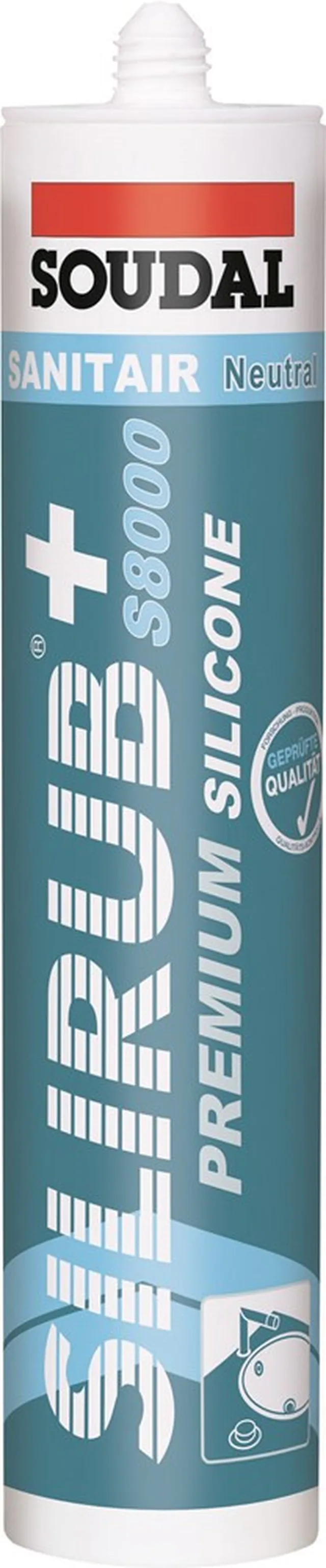 Silicone sanitaire 2S anthracite 300ml