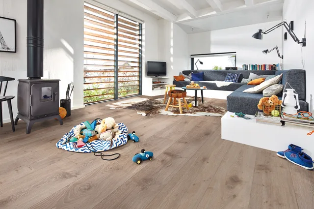 Sol stratifié LL 250 Chêne Ruisseau - Biemar Bois