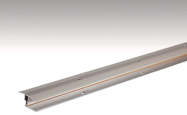Verbindungsprofil Modell Flexo 302 (von 7 bis 17 mm) Oberfläche Edelstahl / 2700 mm