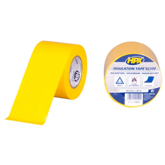 PVC-Isolierband - Gelb 50mm x 20m