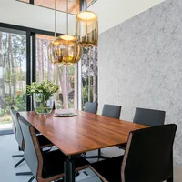 Tocca legno - Uni Panels Gris clair PET - mise en situation