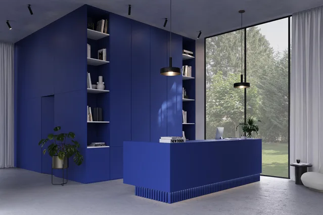 Mélaminé Unilin 18mm Warm indigo - Biemar Bois-2
