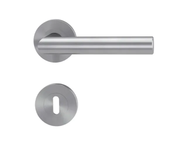 Garniture Lucia Professional BB inox mat KL. 4 rosace ronde 8mm