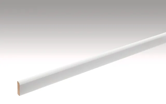 Plinthe 6 Blanc Uni Brillant FD - Biemar Bois