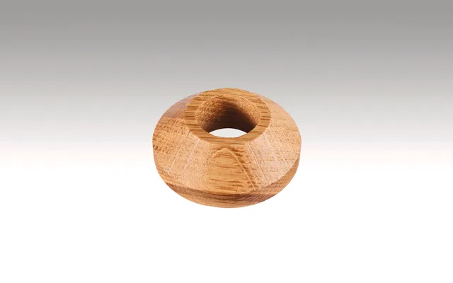 Rosettes en bois massif 22 mm Chêne nature Biemar Bois