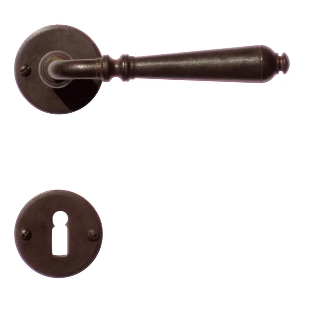 Béquille Élégance rouille rond R+E - Biemar Bois-1