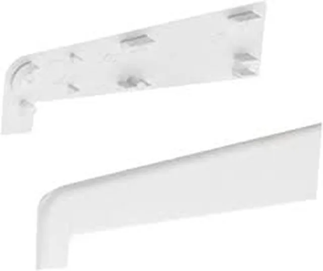 Cache-support 806 pvc blanc /paire