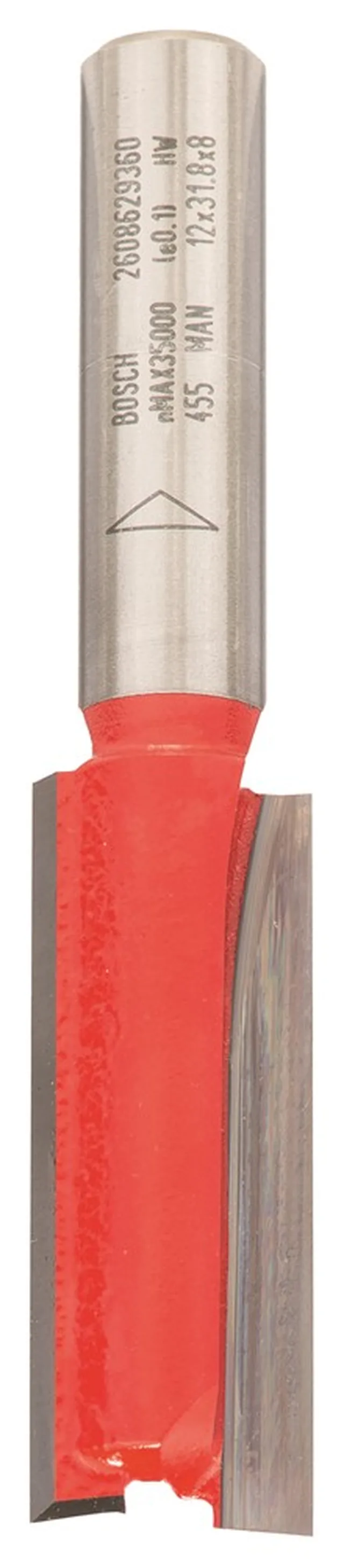 Fraise à rainurer droit 8 mm, D1 12 mm, L 31,8 mm, G 63,8 mm