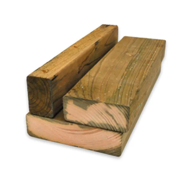 Sapin rouge du nord 58x170 - C24 - raboté 4 faces - autoclavé vert classe IV - LG: 4,8 m