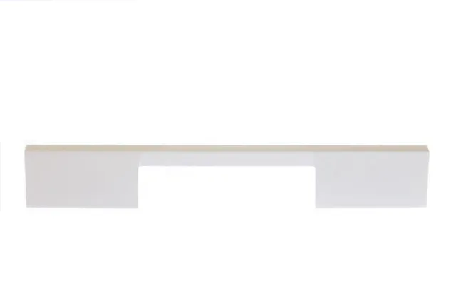 Poignée Raide Symétrique Blanc Mat 128/200/8mm - Biemar Bois