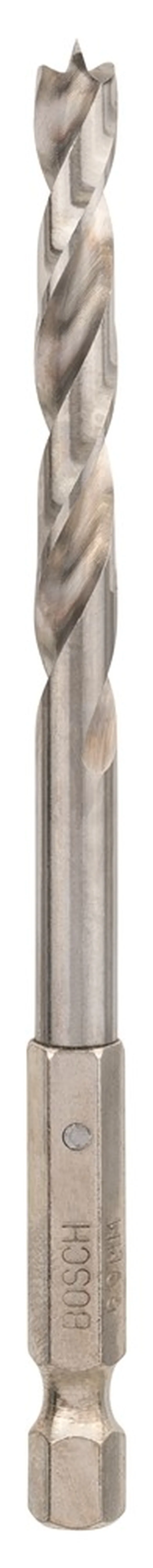 Mèche à bois hélicoïdale PRO Wood, queue six pans 1/4 6 x 63 x 106 mm