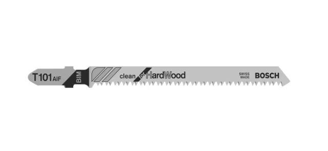 Lames scie saut. pr bois dur Clean for hard wood T101 AIF /5pces