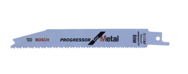 Lame de Scie Sabre S 123 XF Progressor for Metal /2 pces