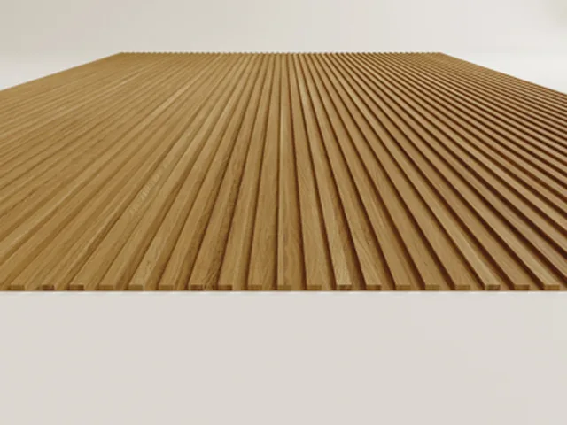 ALFA Relief Chene Traun (Créneaux 10/10mm) 1600x1220x4,5mm