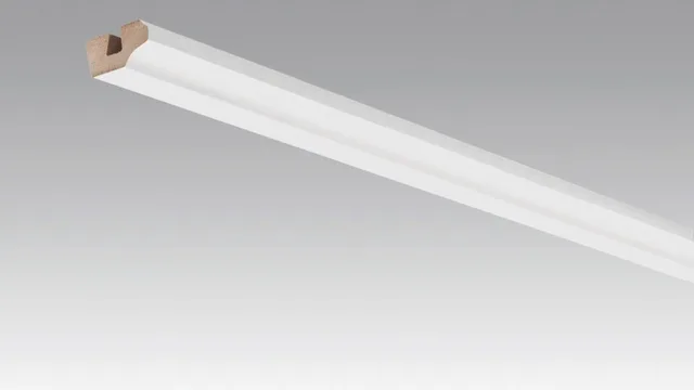 Moulure Plafond Blanc Perle 19/38 mm - Biemar Bois