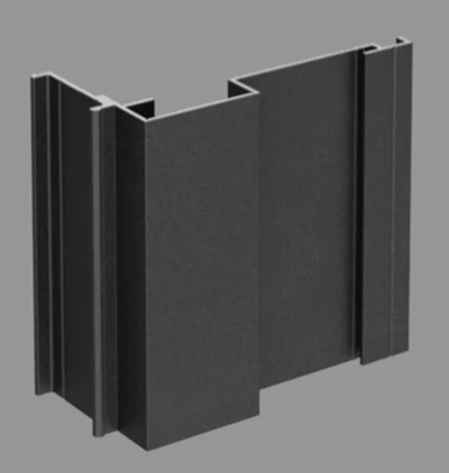CLADIX Außenecke 90° Alu RAL 9005 – Länge 3005 mm