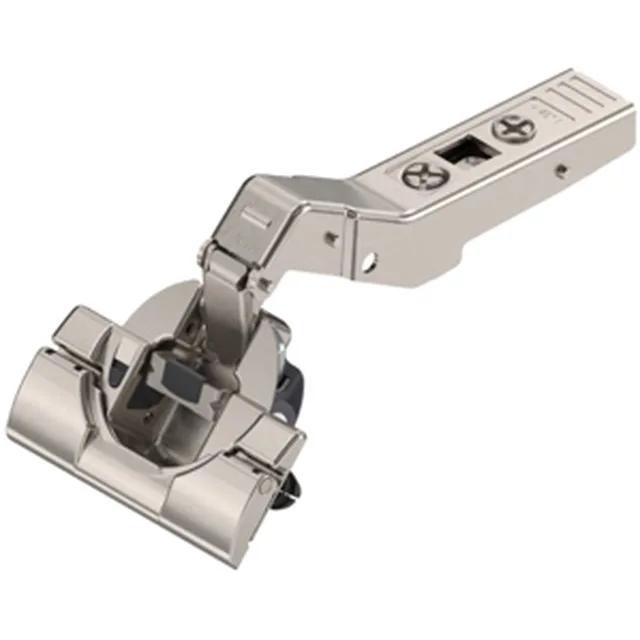 Charnière Clip Top d'angle +45°, 95° Blumotion intégré 79B9698 en semi-appliqueavec boîtier Inserta avec ressort